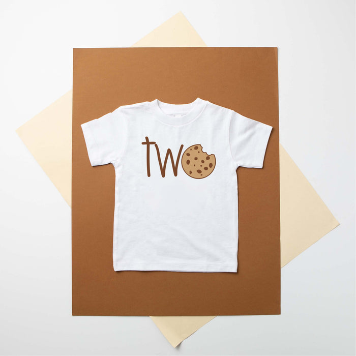 "Two Cookie" 2nd Birthday Personalized T-shirt