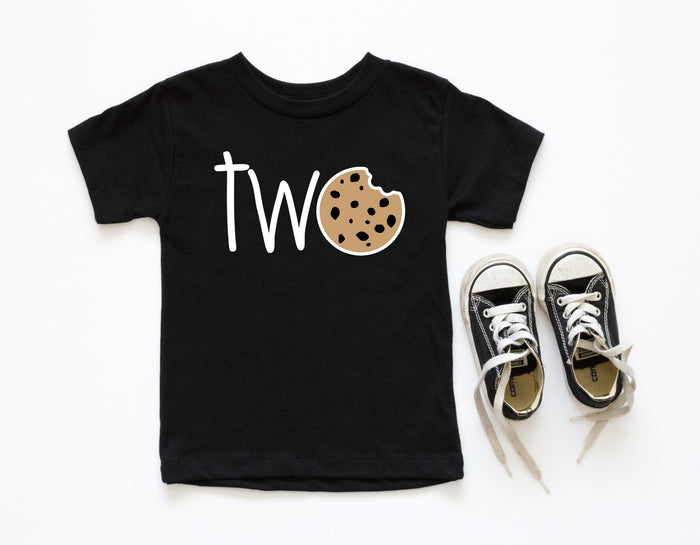 "Two Cookie" 2nd Birthday Personalized T-shirt
