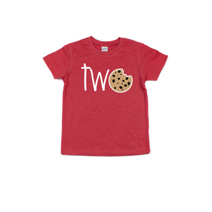 "Two Cookie" 2nd Birthday Personalized T-shirt