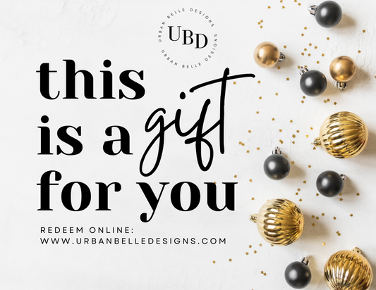 Urban Belle Designs E-Gift Card