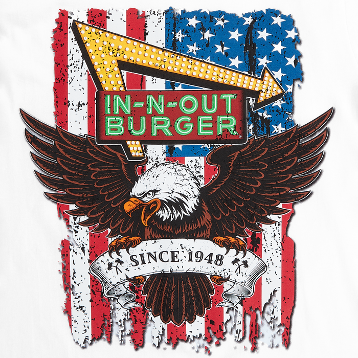 USA White Tee