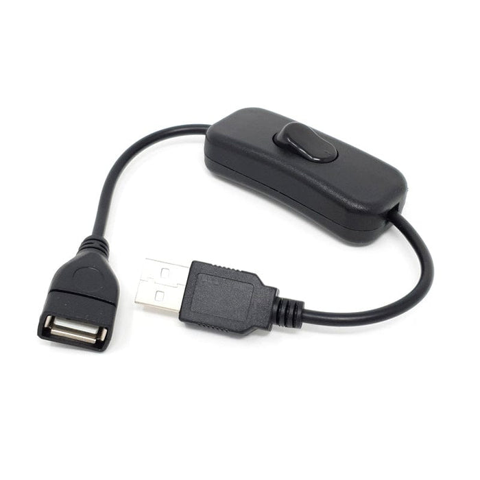 USB Cable with Switch by The Pi Hut - The Pi Hut