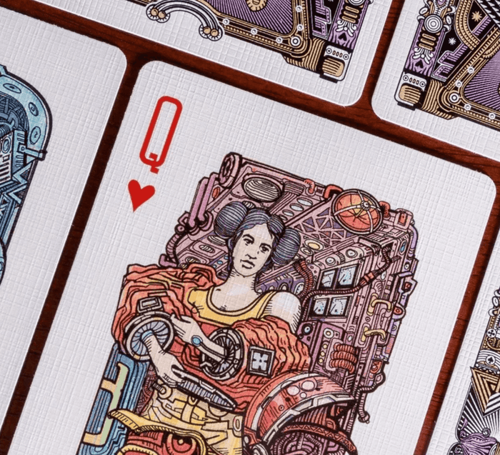 Vacuum Tube Space Playing Cards Playing Cards by Rare Playing Cards