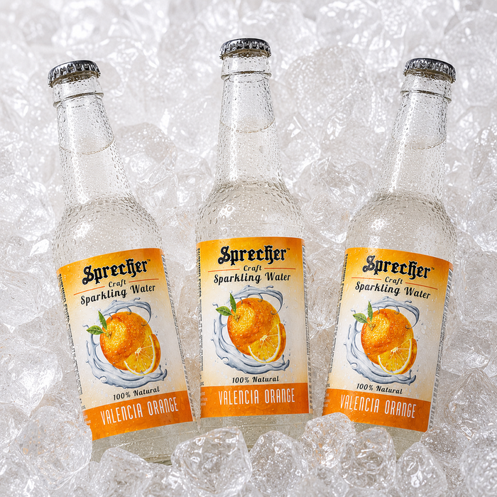 Valencia Orange Sparkling Water