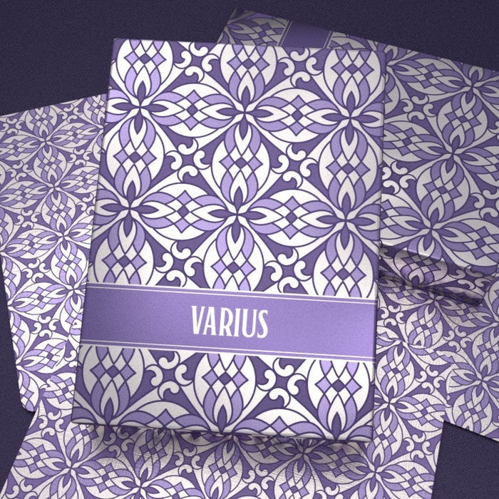 Varius Playing Cards - Purple Playing Cards by Montenzi Playing Cards