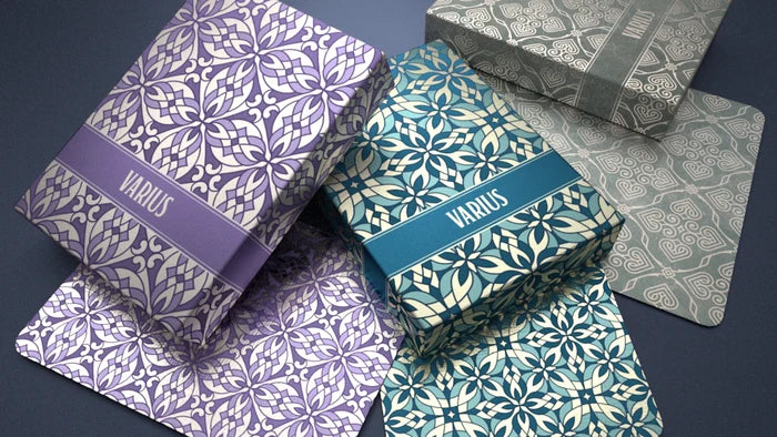Varius Playing Cards - Purple Playing Cards by Montenzi Playing Cards