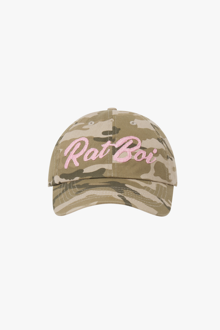 VARSITY DAD HAT IN CAMO