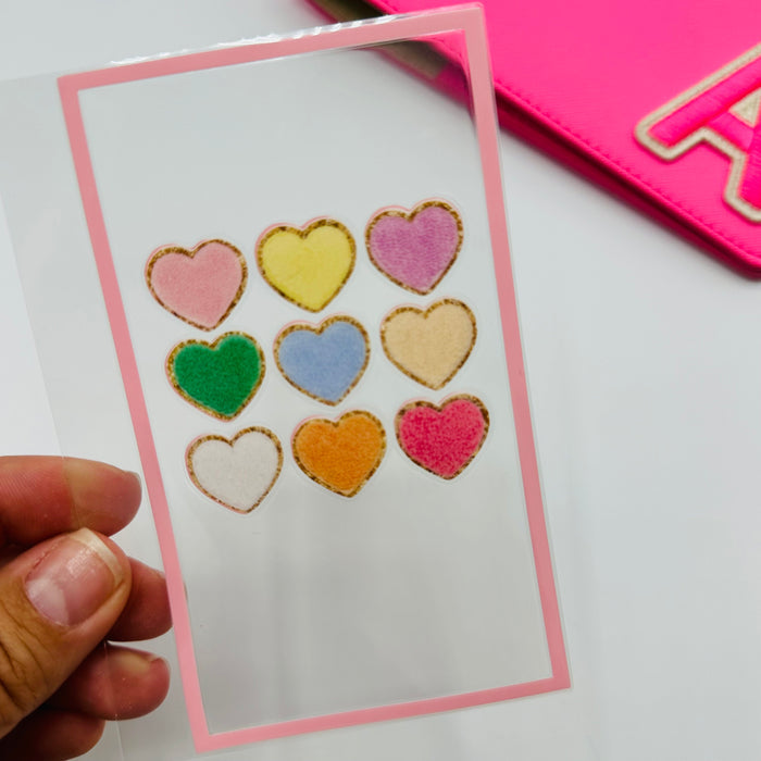 Varsity Heart Patches Dashboard
