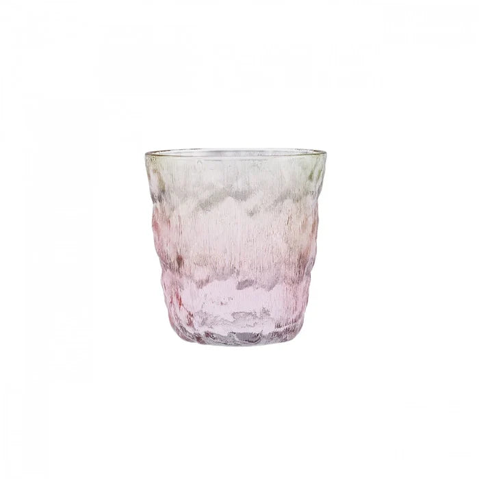 Verre à eau Karaca Glacier, 287 ml, rouge vert
