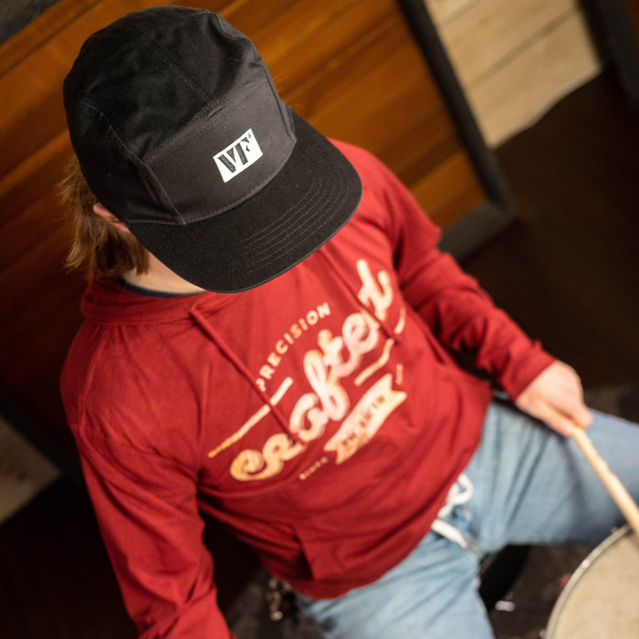 Vic Firth Black 5-Panel Camp Hat