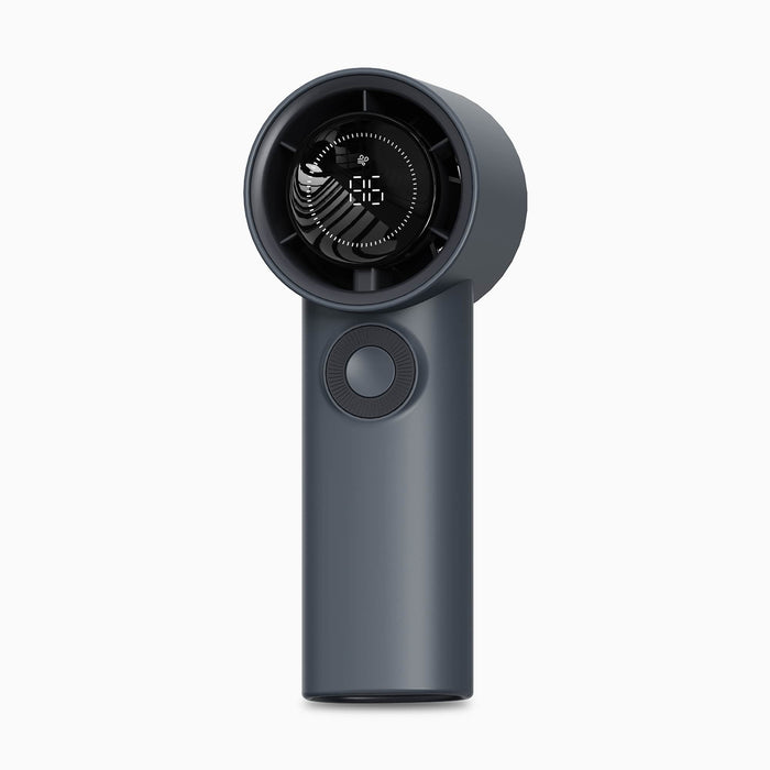 aluratek vortex go handheld rechargeable fan black main