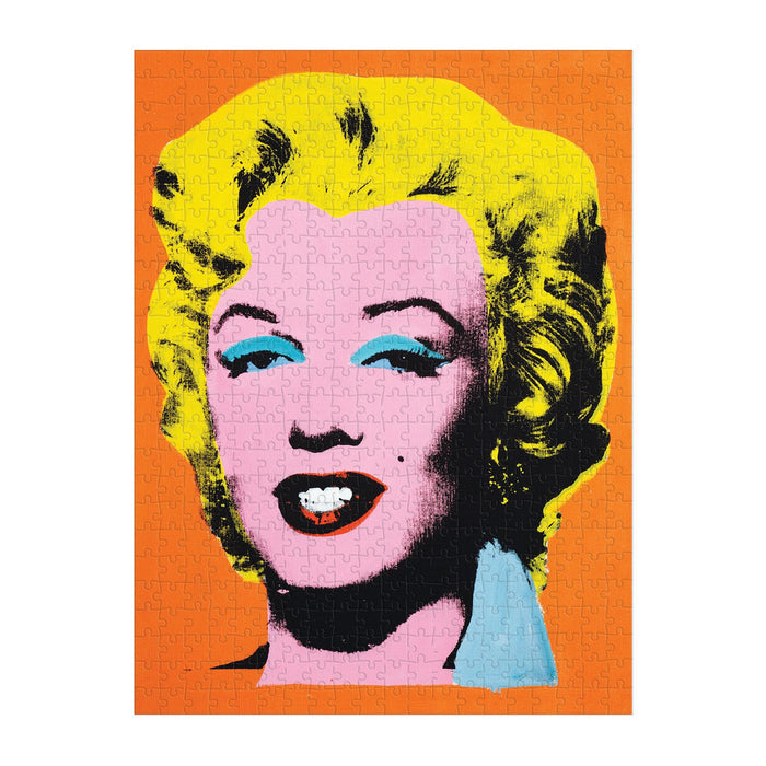 Warhol Marilyn 500 Piece Double Sided Puzzle Double Sided 500 Piece Puzzle Andy Warhol Collection