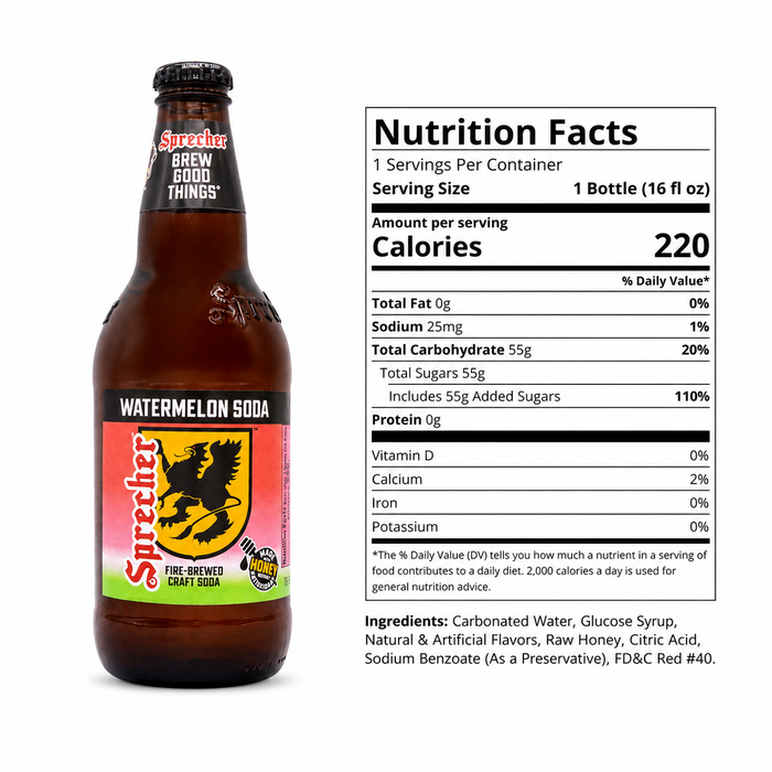 Watermelon Craft Soda