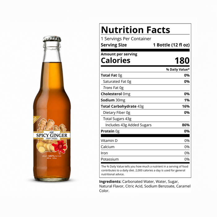 WBC Spicy Ginger Soda