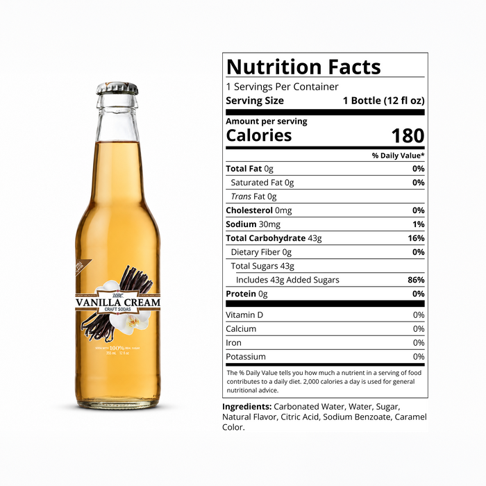 WBC Vanilla Cream Soda