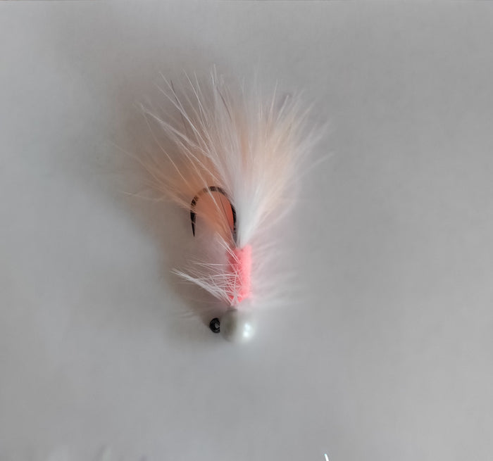 white pearl/ Peach White