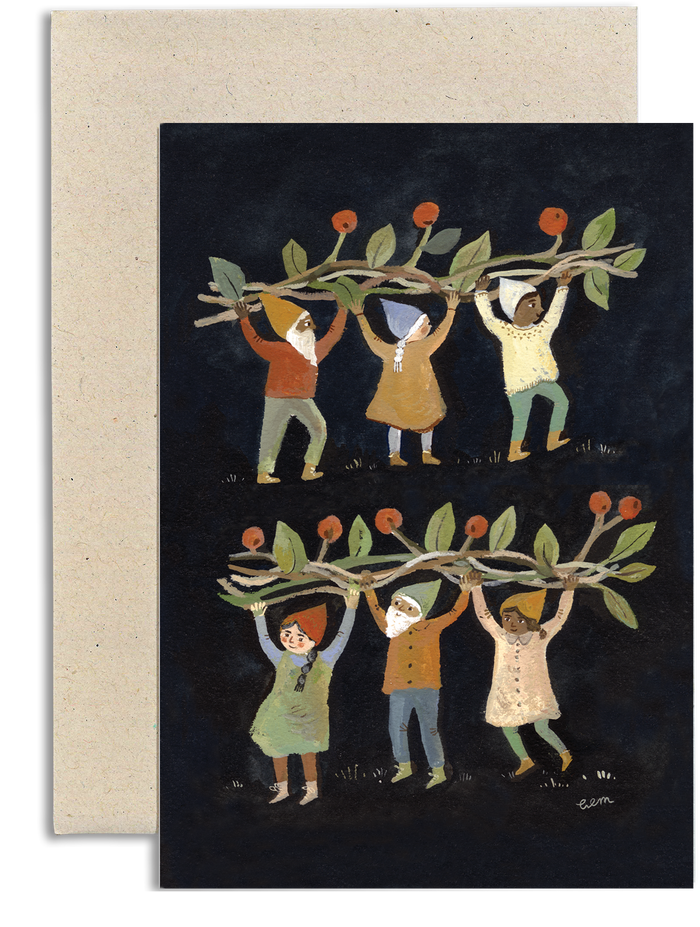 Winter Berries card