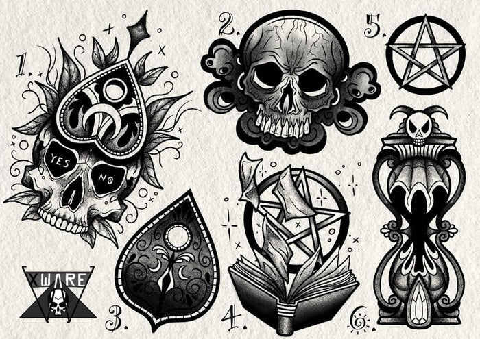 Witchy inspired designs by Emily
