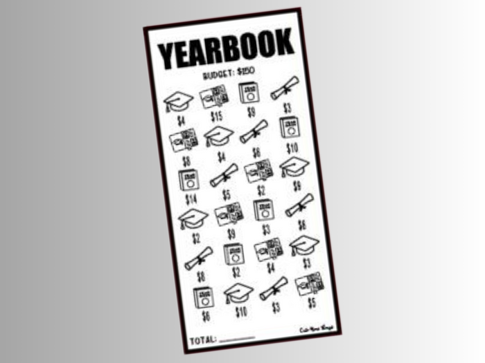 Yearbook | Savings Insert or Cash Envelope | Square | 150